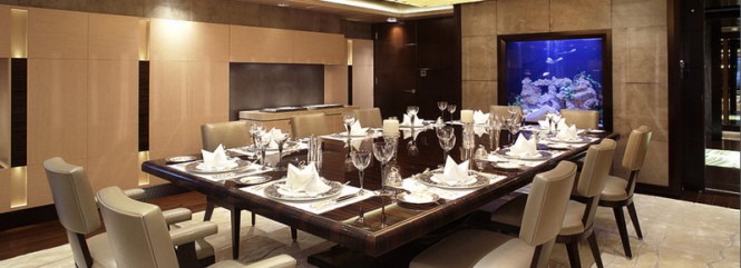 Luxury superyacht Vicky - Dining