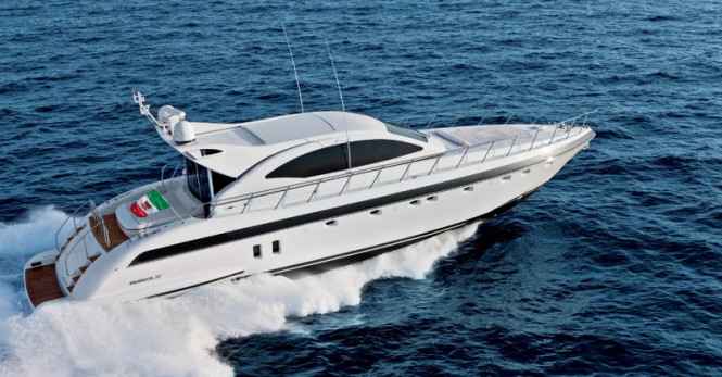 Mangusta 72 Yacht running