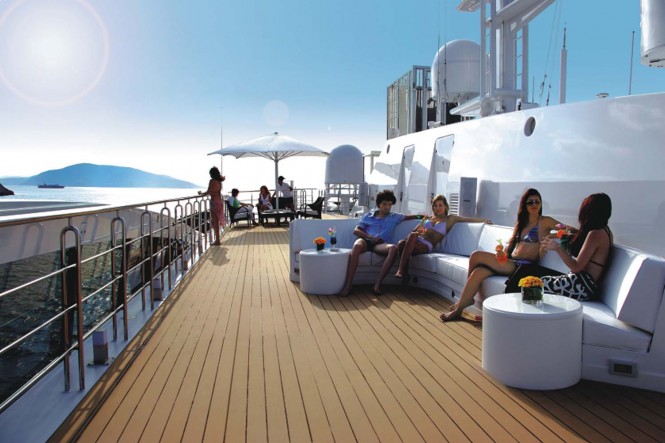 Motor yacht RM ELEGANT - SUNDECK