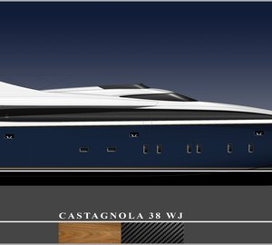 CNT - Castagnola starts construction of the new all wooden motor yacht Castagnola 38 WJ