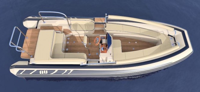New NOVURANIA LX Series yacht tender