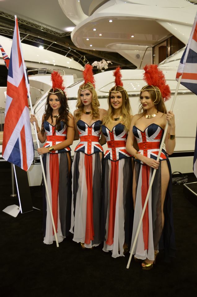 Opening of the Sunseeker International stand at London Boat Show 2013