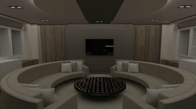 Orient Star superyacht - Main Saloon