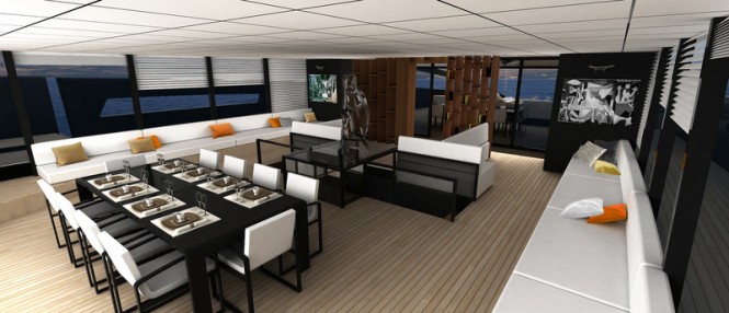 Sailing yacht Gotha concept - Interior Sailing yacht Gotha concept - Interior