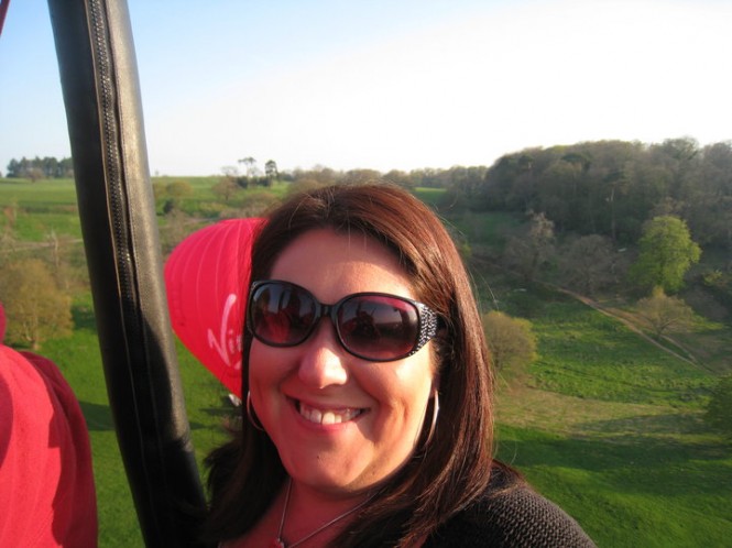 Sarah Moore ballooning