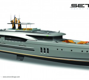 New HOOKAH Yacht series by Setzer Yacht Architects for NISI Yachts