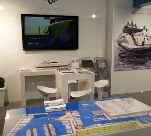 Marina Ibiza is attending the Dusseldorf Boat Show sharing stand with Overmarine Group Mangusta