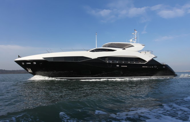 Sunseeker 115 Sport Yacht - Image courtesy of Sunseeker International