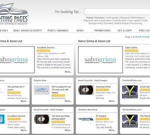 Superyacht Captains' five-star reviews on the Yachting Pages' website