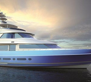 Unique Glass by Glasshape and Alexseal for Nordlund's 115' Sportfisher Yacht