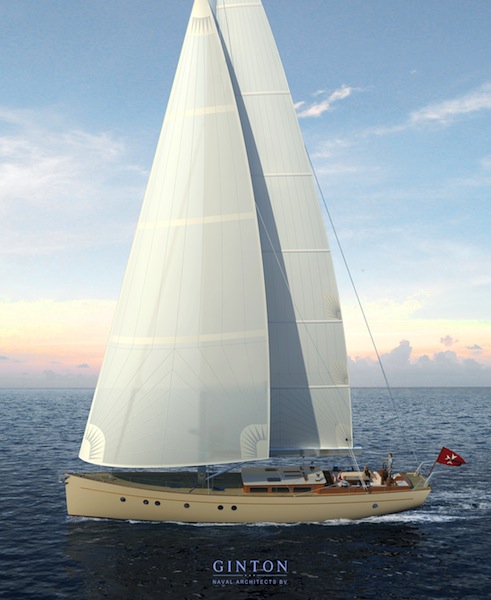 21 m Ginton sailing yacht TOY-B