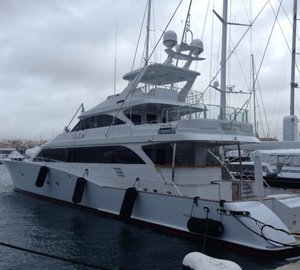 Seakeeper's M21000 gyros for the 43 m Trinity Sportfish motor yacht MARLENA