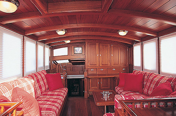55 m Pendennis Yacht Adela - Interior Image courtesy of Pendennis