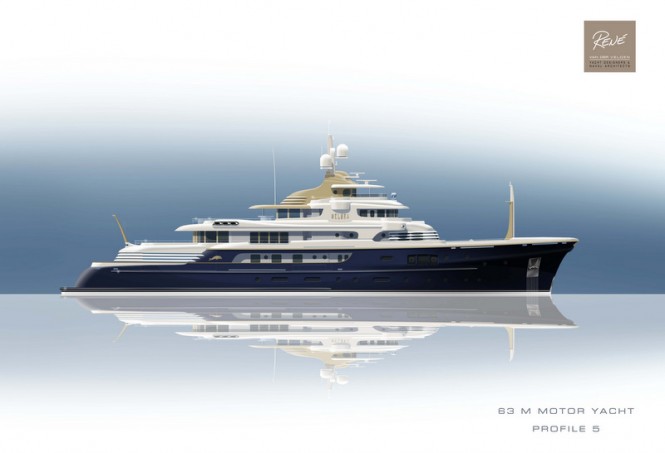 63 m Hakvoort mega yacht ZEUS (YN249)