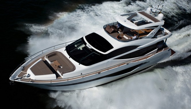 780 Crystal yacht Queen Ekatierina built by Galeon Yachts