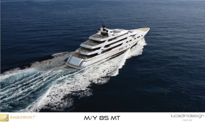 85m Motor motor yacht Kaiser-85 by KaiserWerft