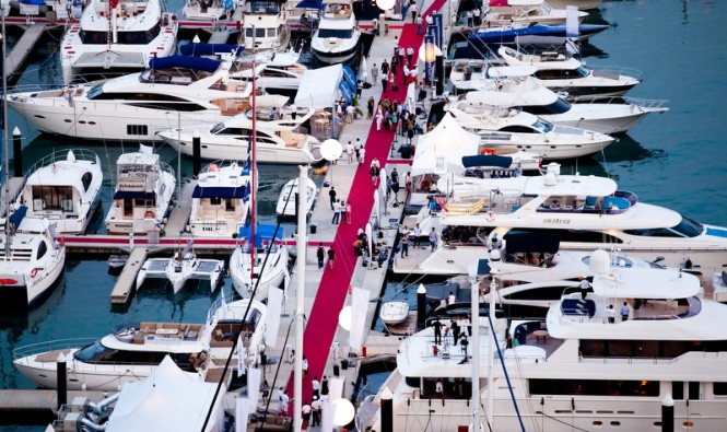 Aerial view of Boat Asia