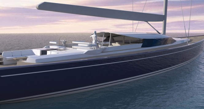 Blue Papillon Yacht