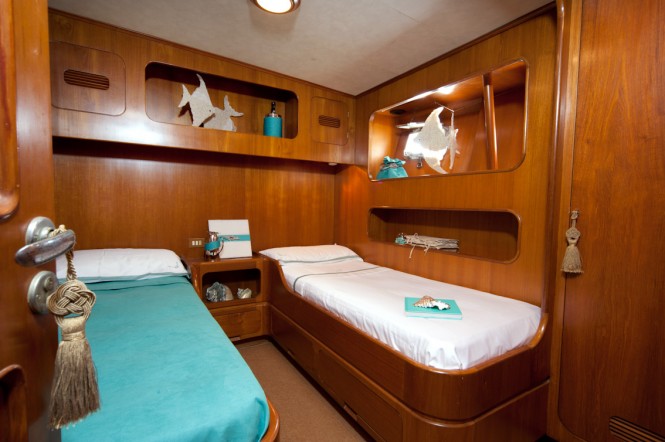 Charter yacht My Lotty - twin cabin