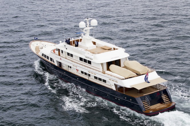 Crew of the Pendennis refitted superyacht A2 (ex Masquerade of Sole) supported Pendennis' Charity