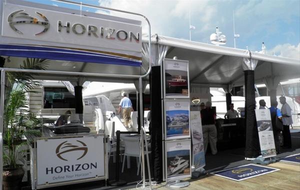 Horizon at 2013 Miami Yacht and Brokerage Show