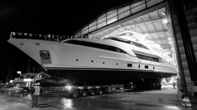 Launch of the Benetti Classic 121 Yacht DYNA