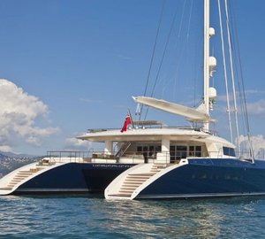 Luxury catamaran yacht HEMISPHERE by Pendennis nominated for IY&A Awards 2013