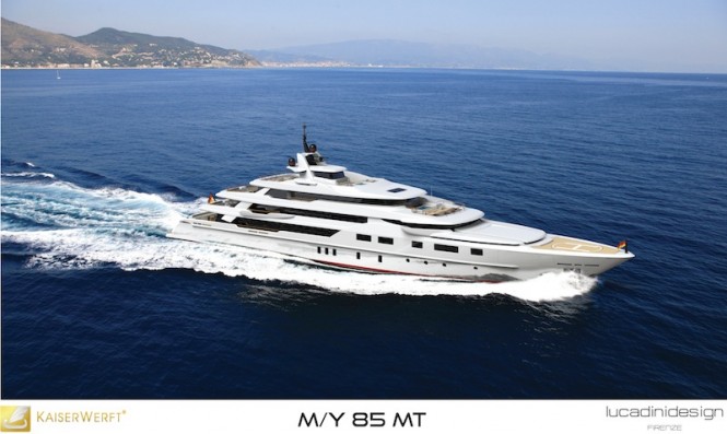 Luxury motor yacht Kaiser-85 by KaiserWerft Luxury motor yacht Kaiser-85 by KaiserWerft