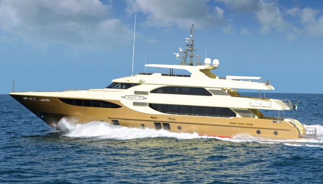 Luxury motor yacht Majesty 135