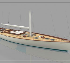 New sailing yacht W.100' by W-Class Yachts and Front Street Shipyard