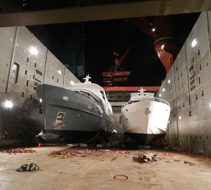 Complete Marine Freight's delivery of Monte Fino 76 yacht and Echo 85 superyacht to Dusseldorf Boat Show