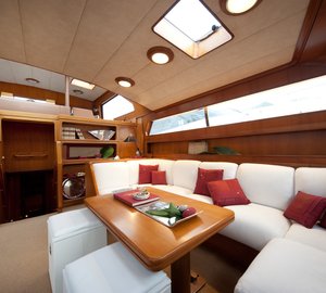 Sailing Yacht 'MY LOTTY' (ex Serena) getting ready for her first Mediterranean charter season