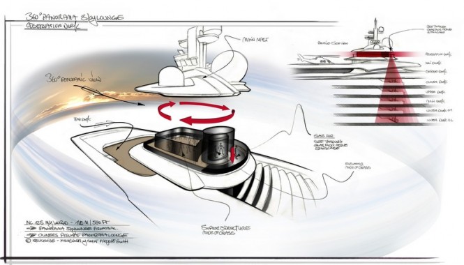 NC 125 superyacht My World design NC 125 superyacht My World design