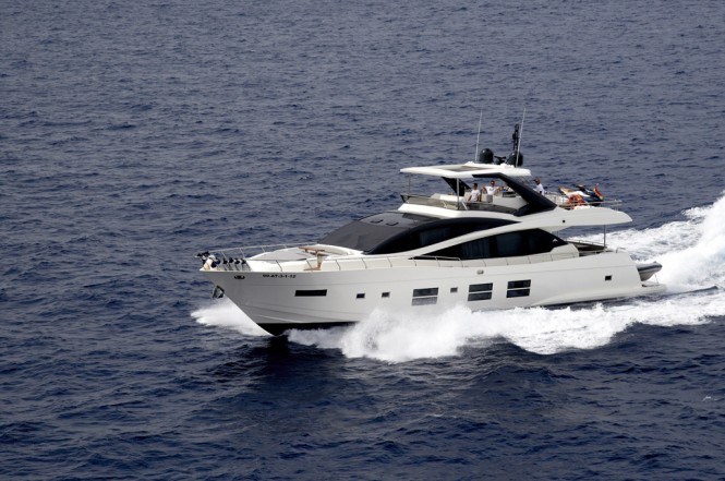 New Astondoa 80 GLX Yacht designed by Christiano Gatto