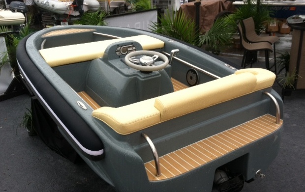 New Mirage Tender 11 XP Jet yacht tender - aft view