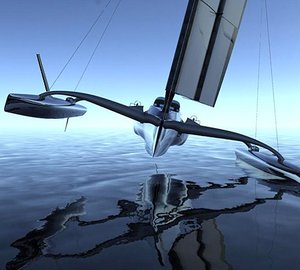 New 100' racing trimaran yacht AIRBENDER designed for charter by Salt & Water