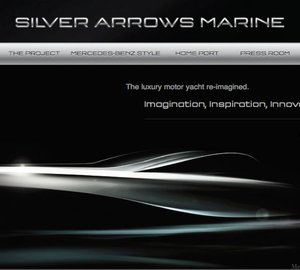 Online “home port” for Mercedes Benz-styled and Silver Arrows Granturismo yacht goes live