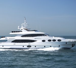 New Gulf Craft Majesty 125 Yacht launched ahead of her Middle Eastern Debut at Dubai Boat Show 