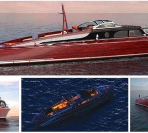 Well received POSH superyacht tender by Retromoderne Yacht Design, Bill Prince and Brooklin Boat Yard