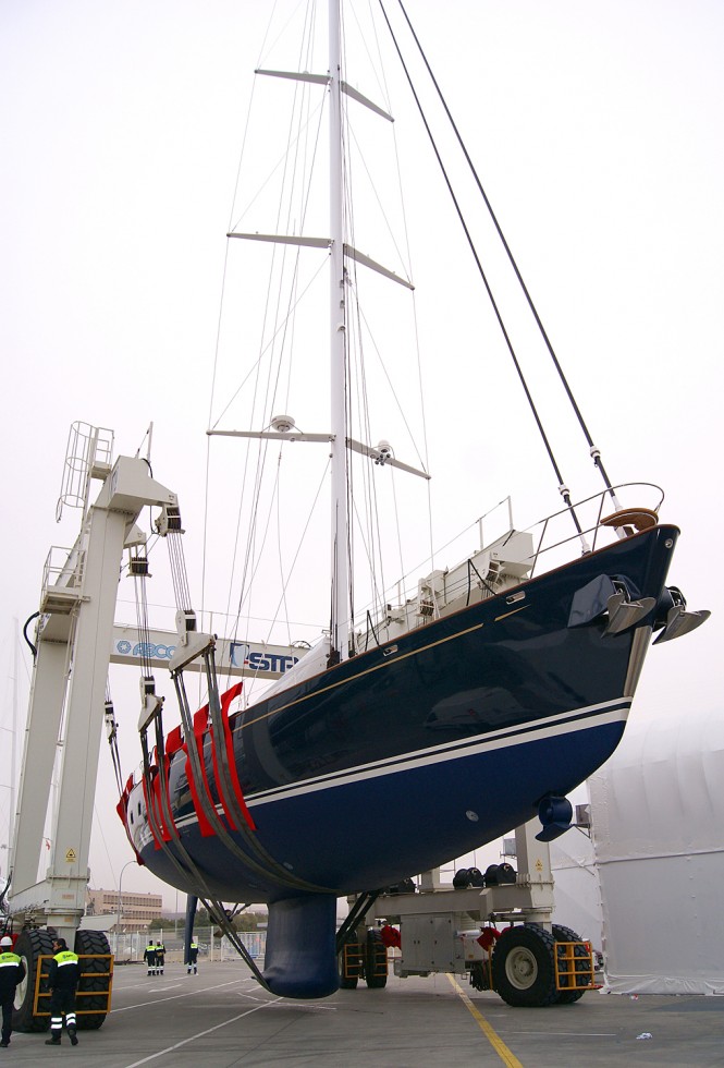 Re-launch of charter yacht Margaret Ann refitted by Pendennis Palma