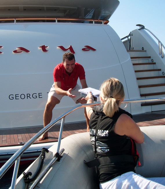 New hand-distribution service of Yachting Pages