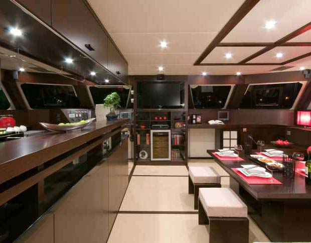 Sunreef 70 Yacht - Galley Sunreef 70 Yacht - Galley