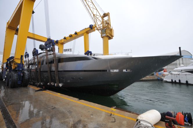 Superyacht 111 by Sanlorenzo - 7th 40Alloy launched by the shipyard