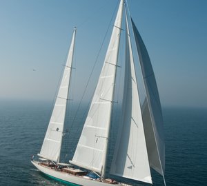 Sailing yacht KAMAXITHA with interior design by Rhoades Young nominated for World Superyacht Award 2013