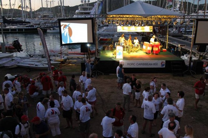 The RORC Caribbean 600 Welcome Party at Antigua Yacht Club - Photo by Tim Wright/photoaction.com