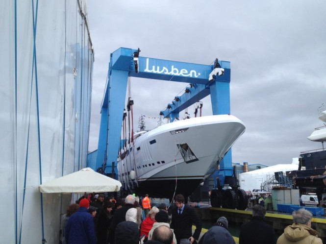 Vellmari superyacht by Rossinavi launched