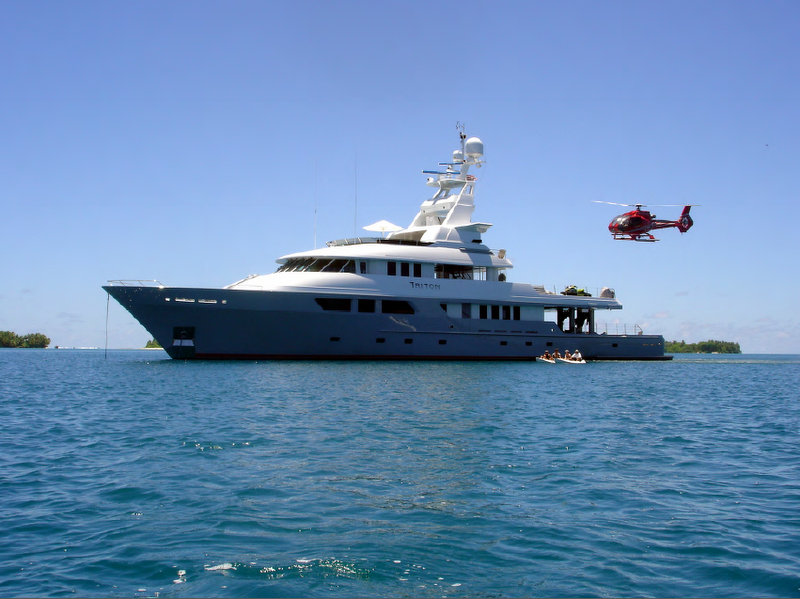163ft expedition yacht Triton by Delta Marine — Yacht Charter