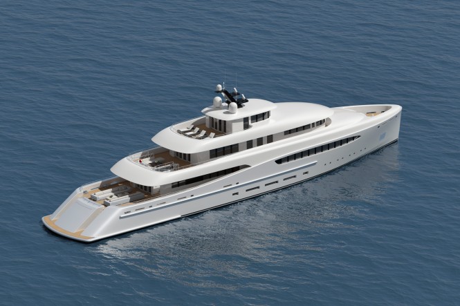 55m Overture yacht by Nick Mezas Yacht Design
