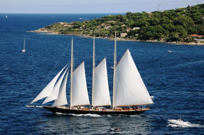 56m luxury charter yacht ATLANTIC hosted by Trophee Bailli de Suffren in past years