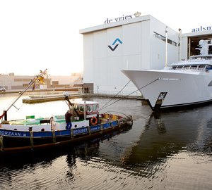 Feadship launch 57m custom motor yacht LARISA